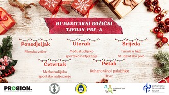 Humanitarni Božićni tjedan PBF-a