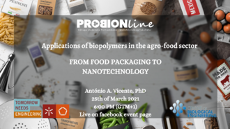 PROBIONline webinar: Applications of biopolymers in the agro-food sector – from food packaging to nanotechnology