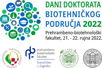 Obavijest o organizaciji i održavanju Dana doktorata biotehničkog područja 2022.