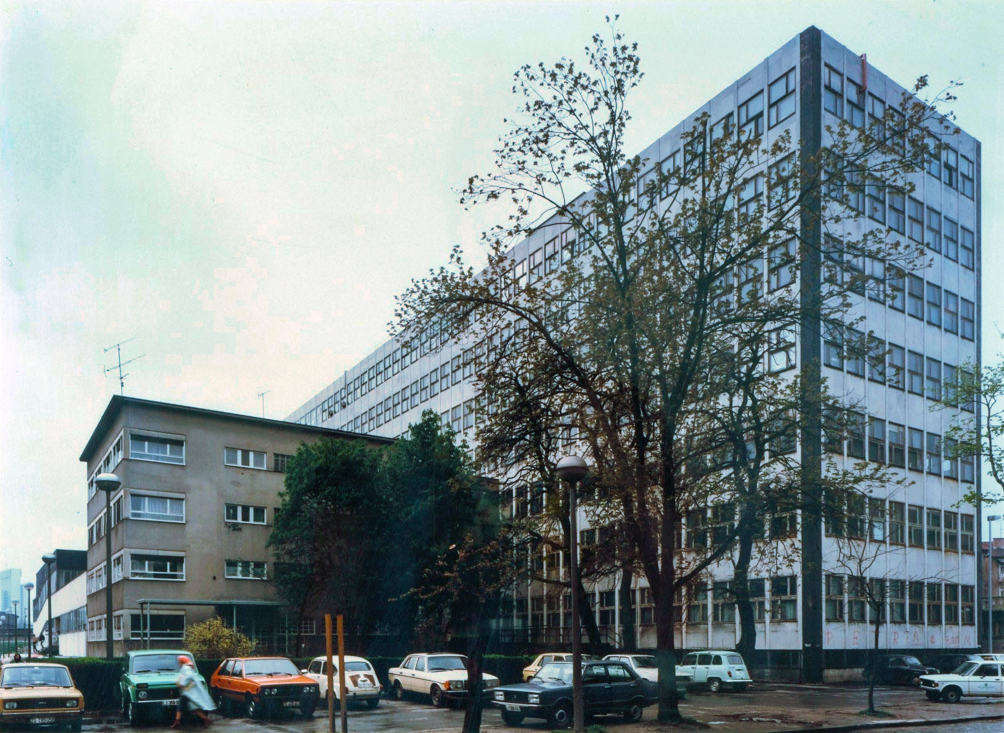 Zgrada Fakulteta 1980.